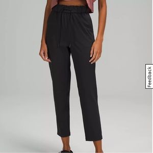 Lululemon Stretch Highrise 7/8 Pants Black